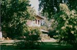 Lato sud della casa