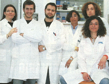 L'équipe dei ricercatori che lavora al progetto