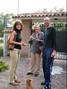 Marina, Cinzia, Stefano e Zeus