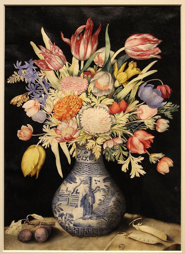 Giovanna Garzoni (1600-1670)
Vaso cinese con tulipani e altri fiori